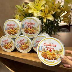 Bánh Cookies Sukem Hộp Thiếc (Thùng 36 Hộp)