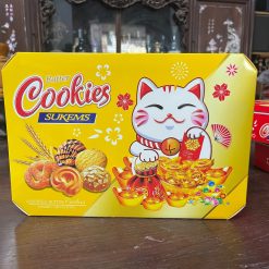 Bánh Mèo Thần Tài Butter Cookies 400g- Hàng Việt Nam (Thùng 20 Hộp)