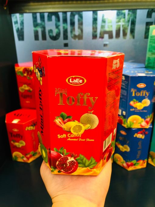 Kẹo Mềm Hương Trái Cây Mini Toffy Hiệu Lale – 100G Hộp Giấy, Xuất Xứ Thổ Nhĩ Kì (Thùng 48 Hộp)