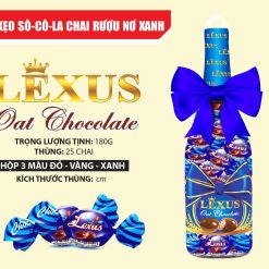 Kẹo Socola Chai Rượu Lexus Oat Chocolate (1 Thùng 25 Chai)