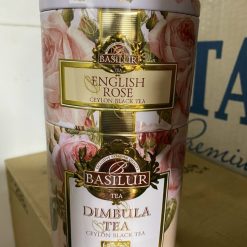 Trà Basilur Dimbula Tea Ceylon Black Tea Hộp Sắt 100g (Thùng 24 Hộp)