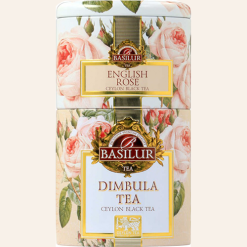 Trà Basilur Dimbula Tea Ceylon Black Tea Hộp Sắt 100g (Thùng 24 Hộp)