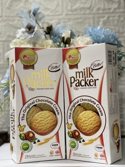 Bánh Quy Kico Butter Milk Packer 180g (Thùng 36 Hộp)