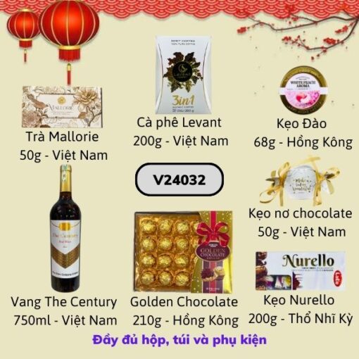 Lẵng Quà Tết V24032