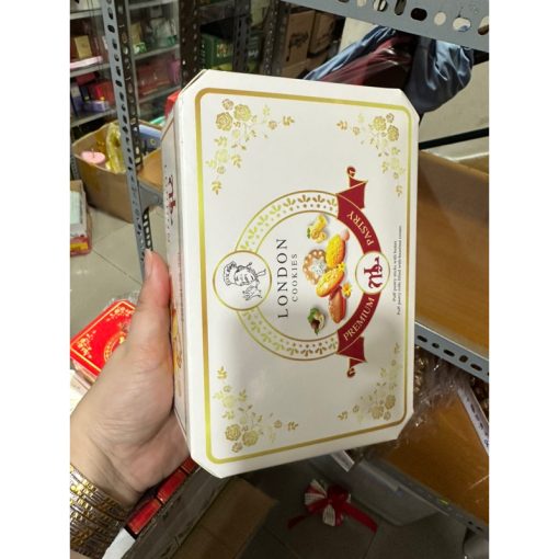 Bánh London Cookies Chữ Nhật Hình Ông Già (Thùng 20 Hộp)