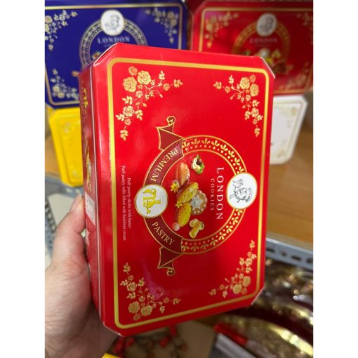 Bánh London Cookies Chữ Nhật Hình Ông Già (Thùng 20 Hộp)