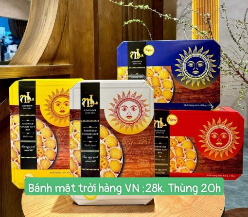 Bánh Mặt Trời Hàng Việt Nam (Thùng 20 Hộp)