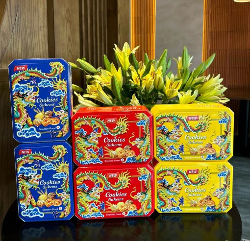 Bánh Quy Cookies Sukem Nhí Hình Rồng (Thùng 36 Hộp)