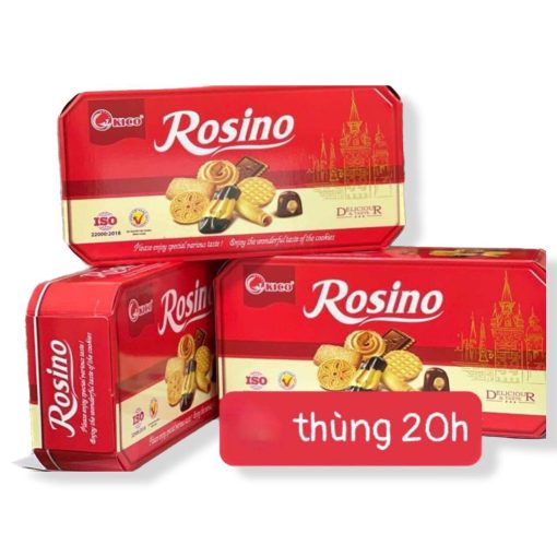 Bánh Quy Tổng Hợp Kico Rosino 200g (Thùng 36 Hộp)