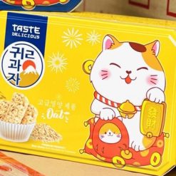 Bánh Yến Mạch Mèo Thần Tài OAT (Thùng 36 Hộp)