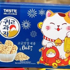 Bánh Yến Mạch Mèo Thần Tài OAT (Thùng 36 Hộp)