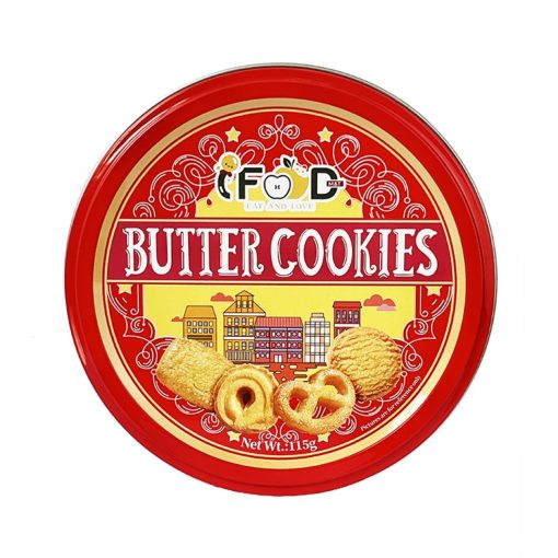 Bánh Quy Hộp Thiếc Ifood Butter Cookies (Thùng 24 Hộp)