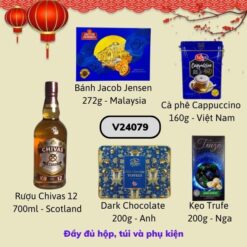 Lẵng Quà Tết V24079