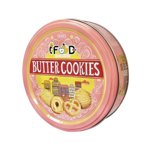 Bánh Quy Hộp Thiếc Ifood Butter Cookies (Thùng 24 Hộp)