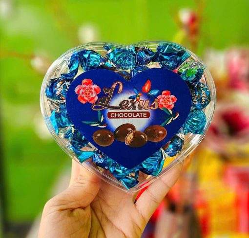 Kẹo Lexus Chocolate Hình Trái Tim (Thùng 36 Hộp)