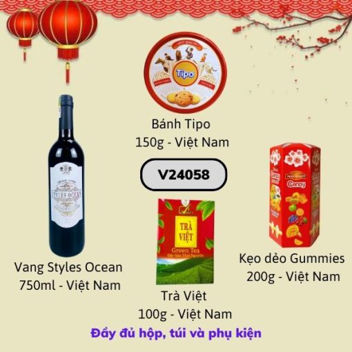 Khay Quà Tết V24058
