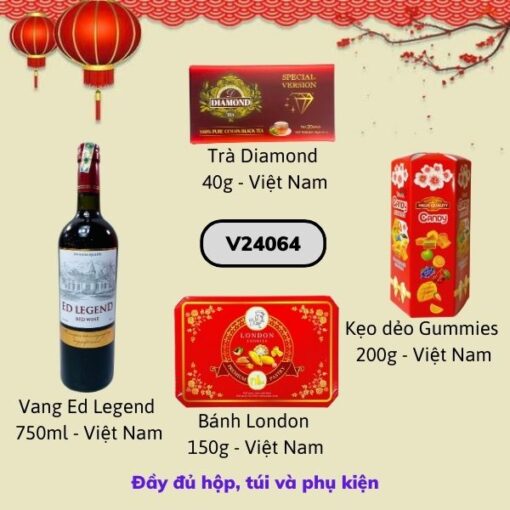 Hộp Quà Tết V24064