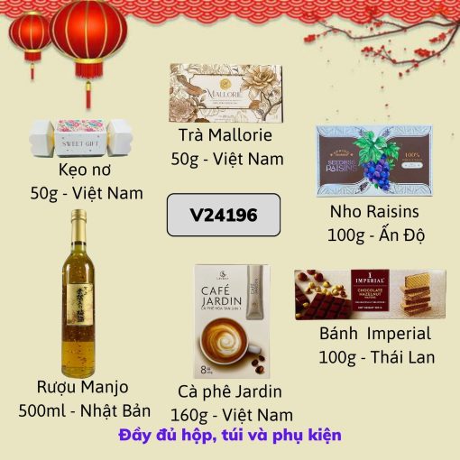 Giỏ Quà Tết V24196