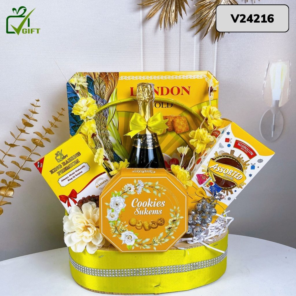 Giỏ Quà Tết V24216