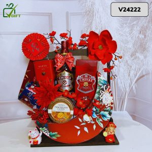 Giỏ Quà Tết V24222