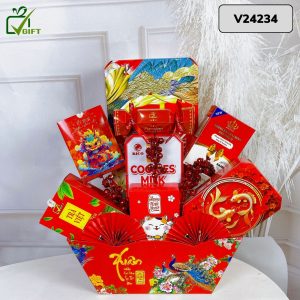 Giỏ Quà Tết V24234