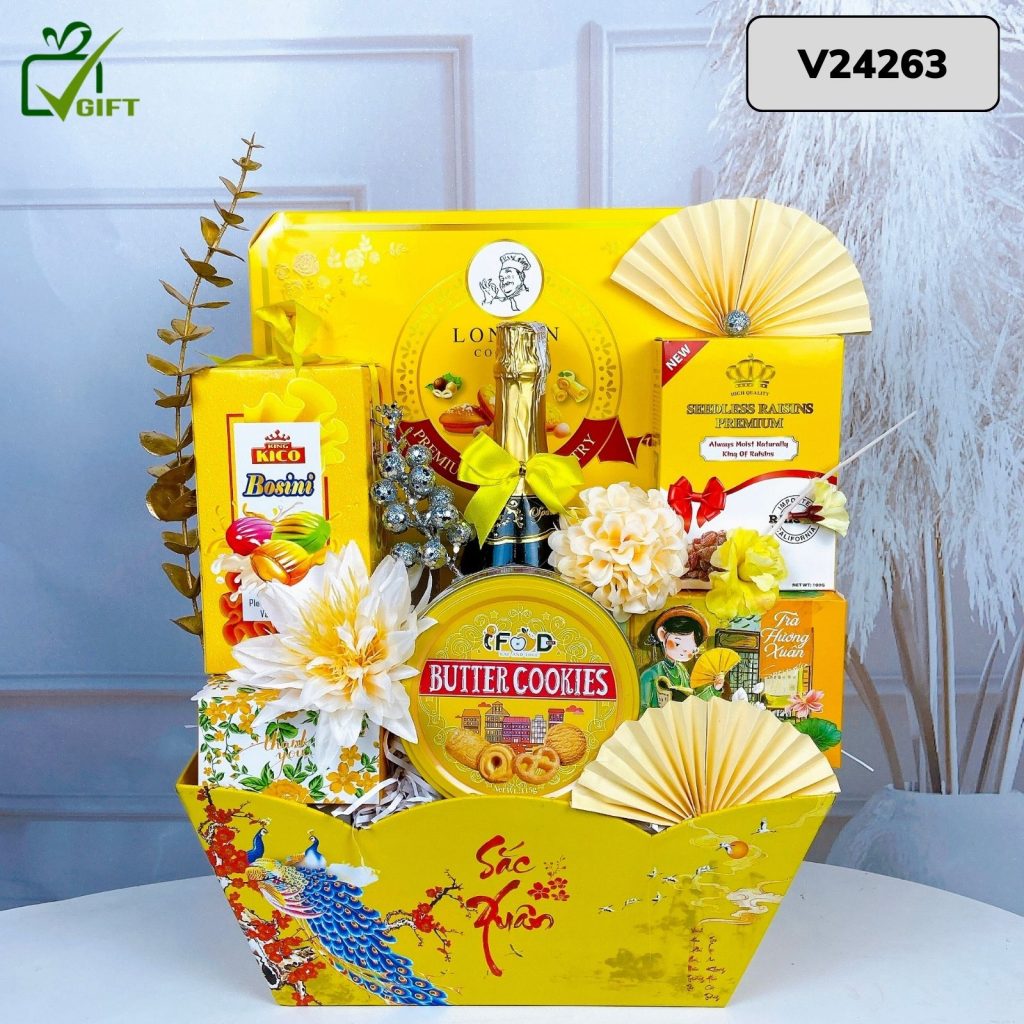 Giỏ Quà Tết V24263