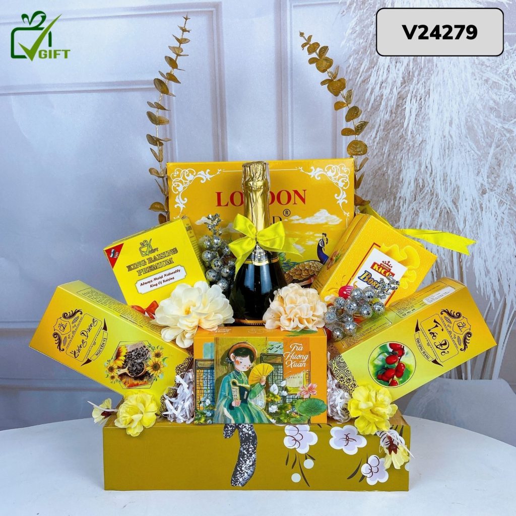 Giỏ Quà Tết V24279