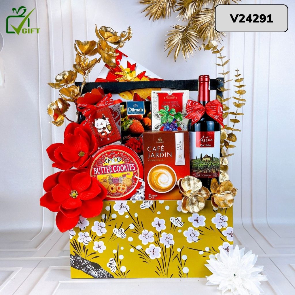 Giỏ Quà Tết V24291