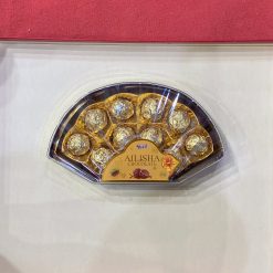 Hộp Ailisha Chocolate Hình Quạt 105g Hồng Kông