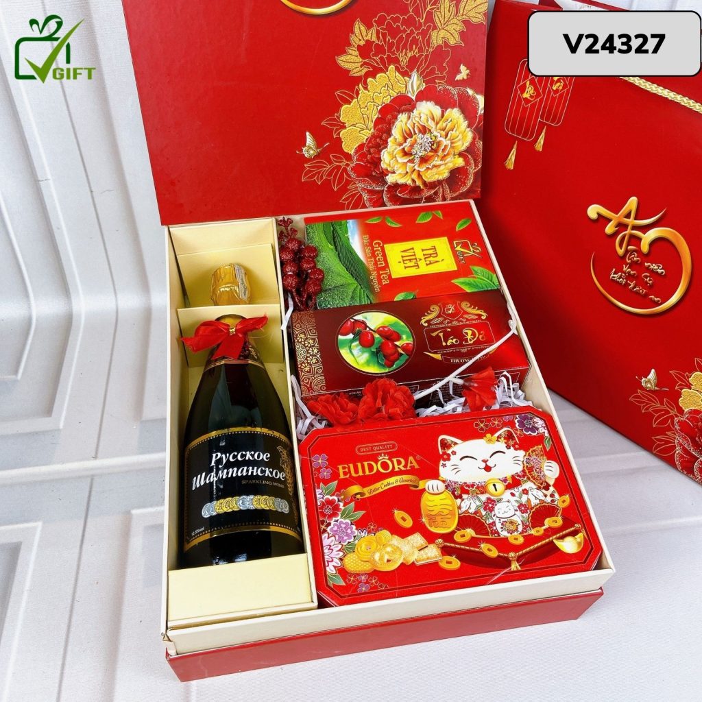 Hộp Quà Tết V24327