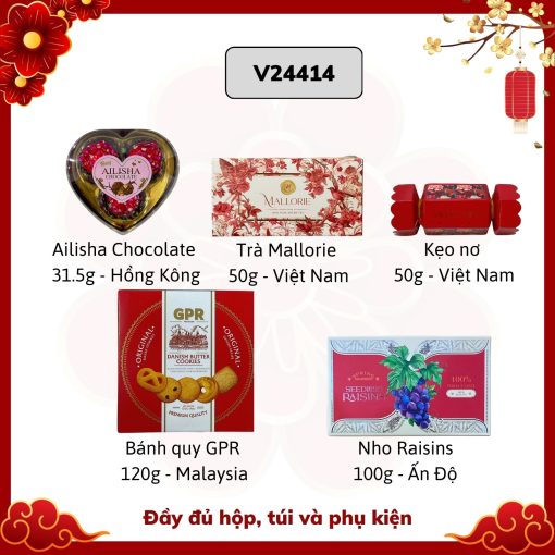 Khay Quà Tết V24414