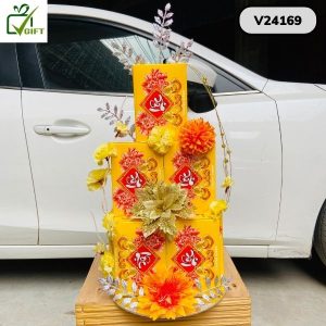 Lẵng Quà Tết V24169