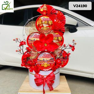 Lẵng Quà Tết V24190