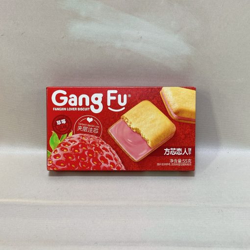 Bánh Quy Kẹp Gang Fu Trọng Lượng 55gr - Hồng Kông