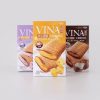 Bánh trứng cuộn Franzzi Vina Filled Egg Crisp hộp 100g- Hồng Kông