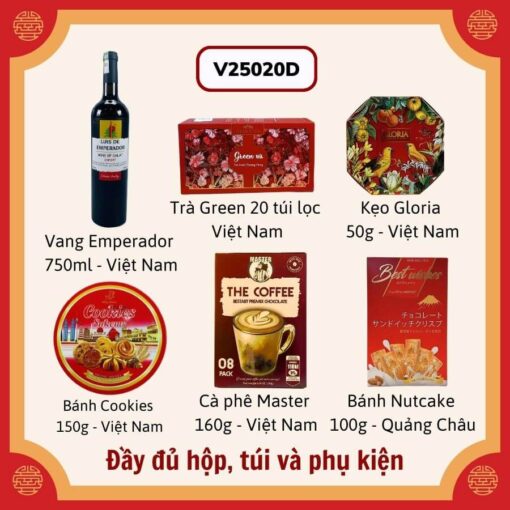 Giỏ quà tết V25020D