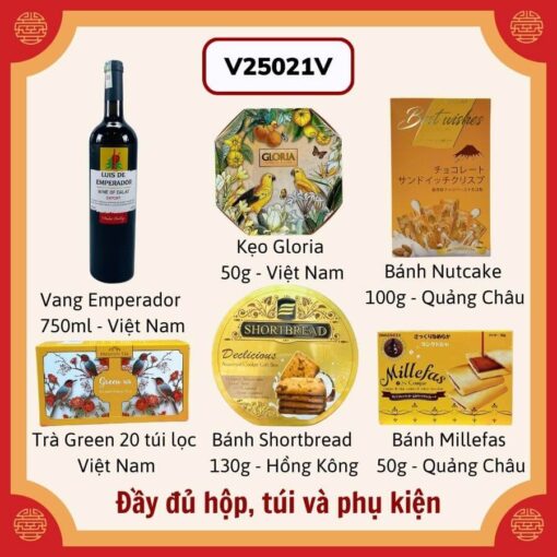 Giỏ Quà Tết V25021V