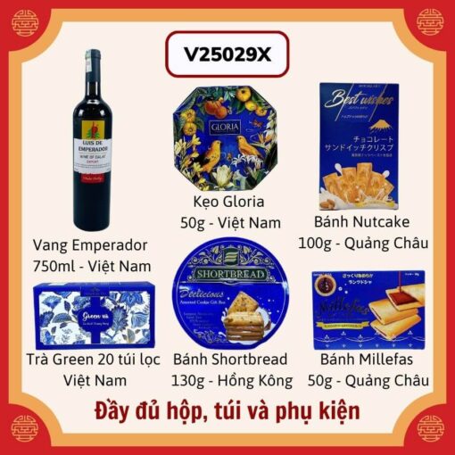 Giỏ Quà Tết V25029X