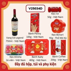 Giỏ Quà Tết V25034D