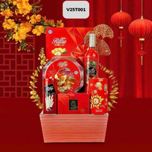 Giỏ Quà Tết V25T001