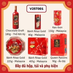 Giỏ Quà Tết V25T001
