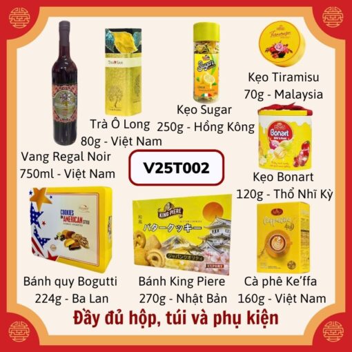 Giỏ Quà Tết V25T002