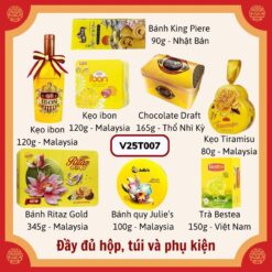 Giỏ Quà Tết V25T007