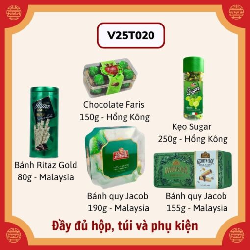 Giỏ Quà Tết V25T020
