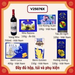 Giỏ quà tết V25076X