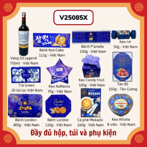Giỏ quà tết V25085X