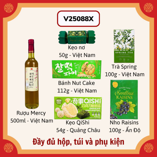 Giỏ quà tết V25088X