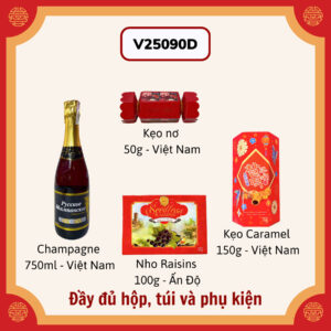 Giỏ quà tết V25090D