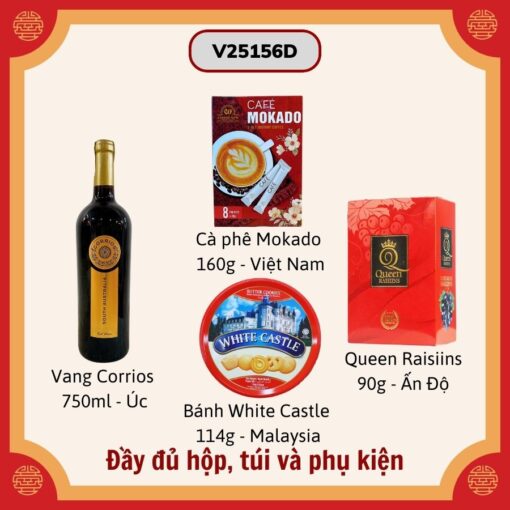 Giỏ quà tết V25156D