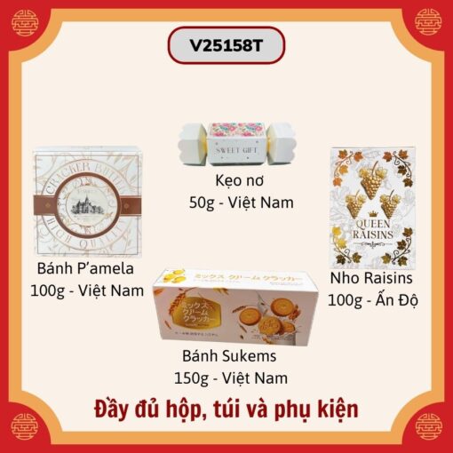 Giỏ quà tết V25158T
